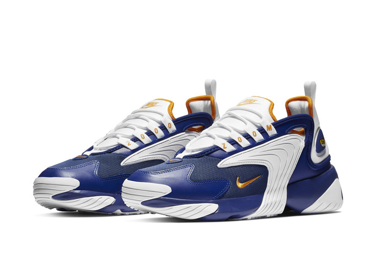 Nike WMNS Nike Zoom 2K White Sea Blue Yellow Shoes